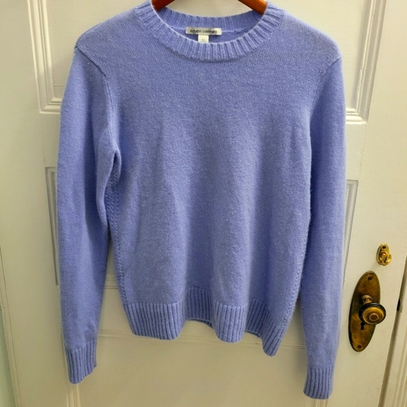 Autumn Cashmere Sweaters - Autumn Cashmere 100% 2 ply Cashmere Lavender Crewneck Sweater